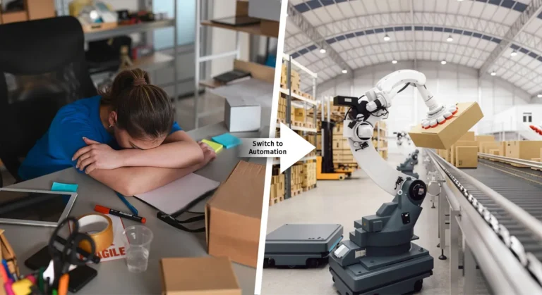 manual vs automated order processing comparison