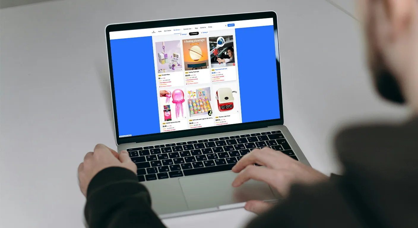 UploadToSell AI-powered product selection