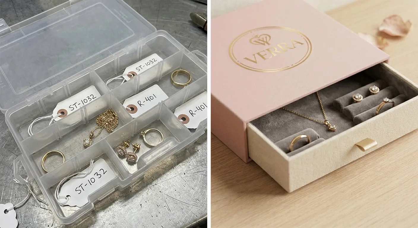 Standard supplier image vs. customized high-end brand image