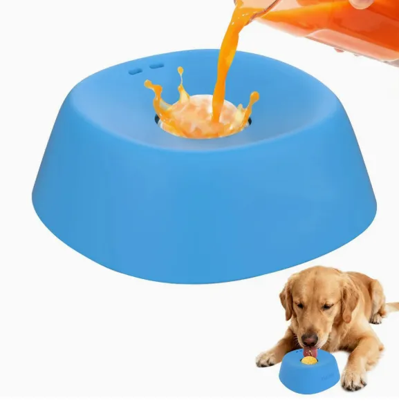 Dog Liquid Lick Bow