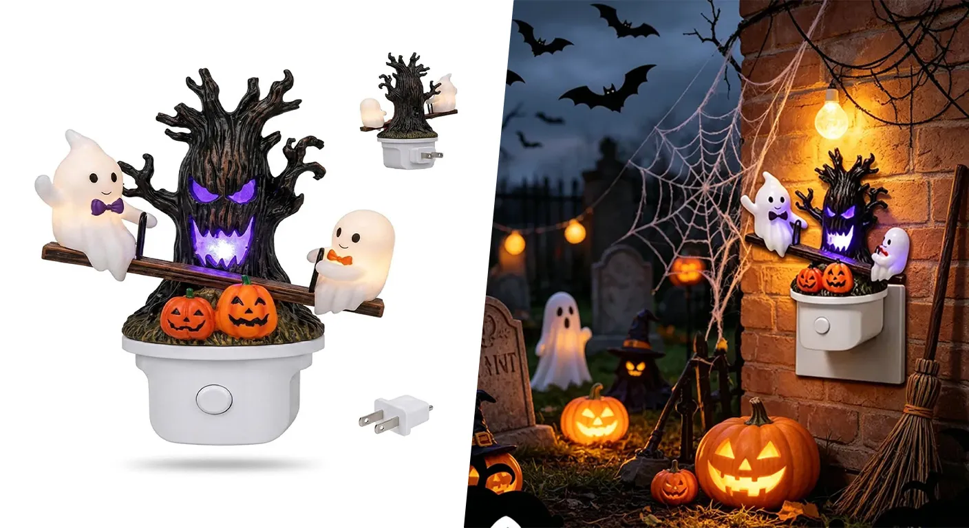 Swing Ghost Night Light USB