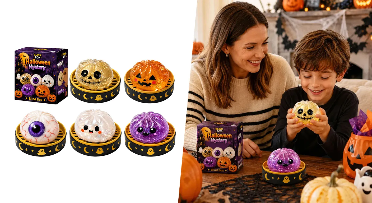 Maltose Squeeze Stress Toys (Halloween Edition)
