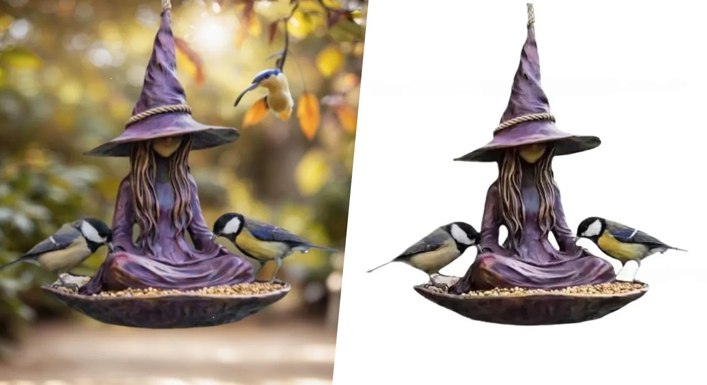 Witch’s Bird Feeder