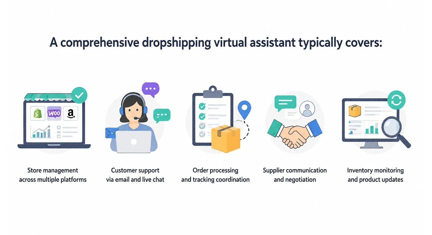What Is a Dropshipping Virtual Assistant