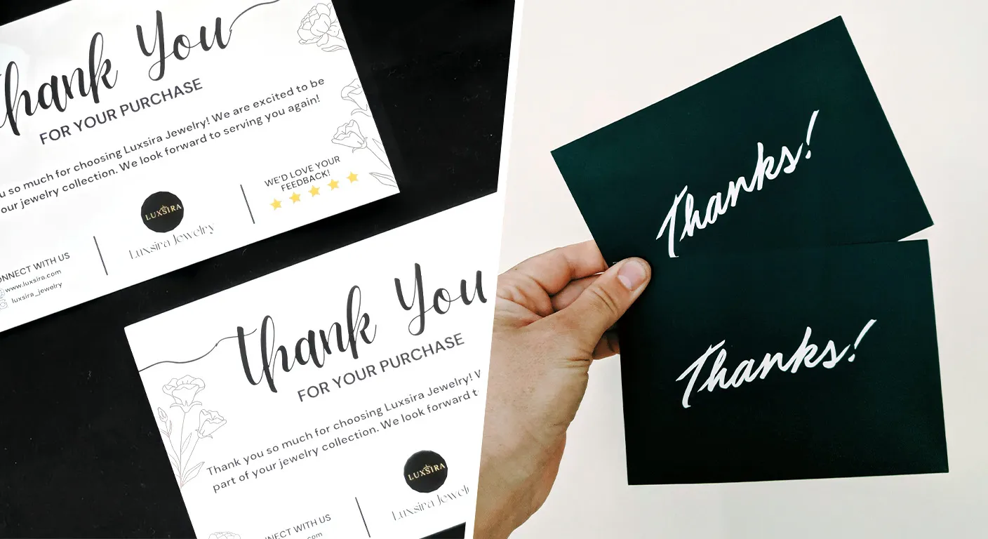 Tip 1-Start with a Clear Purpose for Your Thank You Card Custom Design