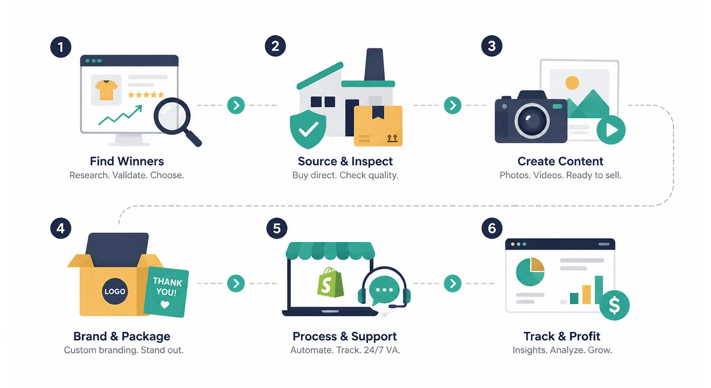 A Clear Six-Step Process That Keeps Everything Organized