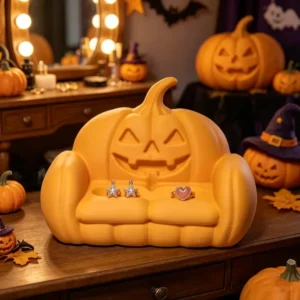 Halloween Jewelry Ghost Sofa