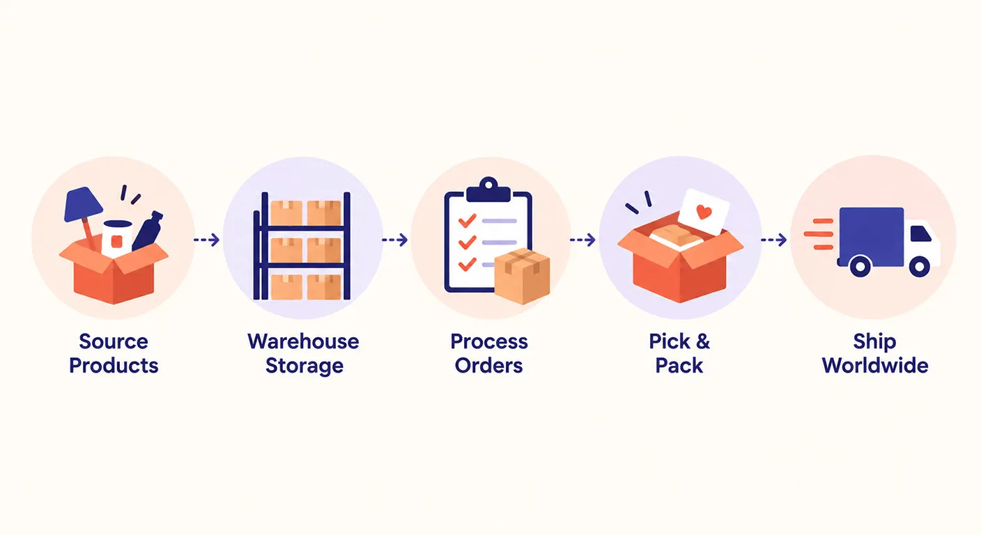 How Does Dropshipping Warehouse Shipping Work