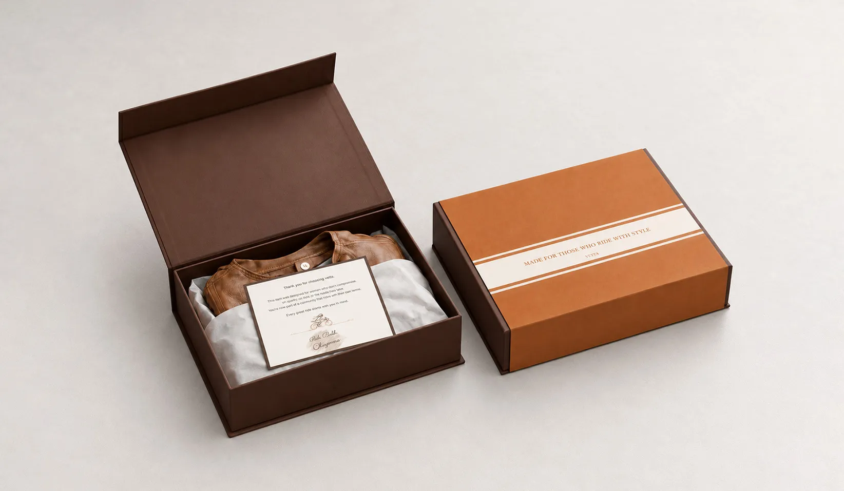 Branded packaging and product experience
