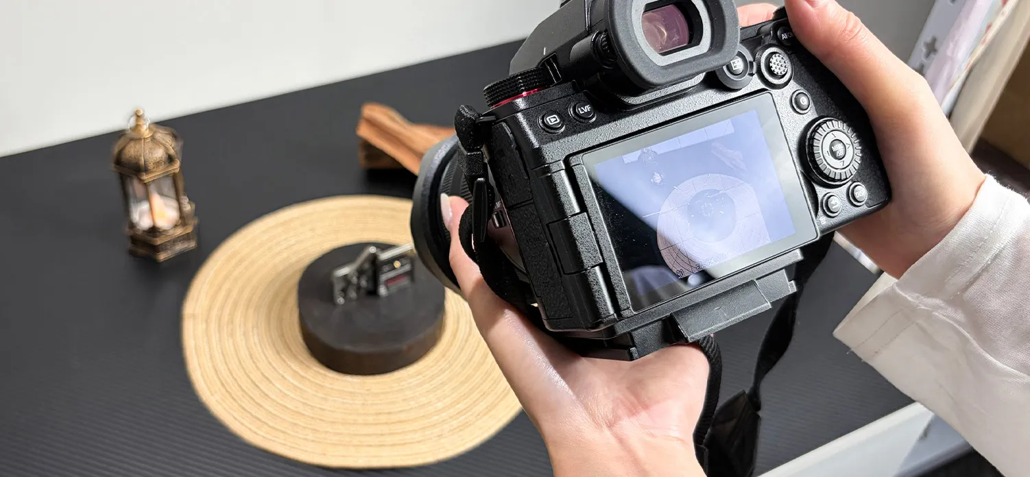 Product photography shoot