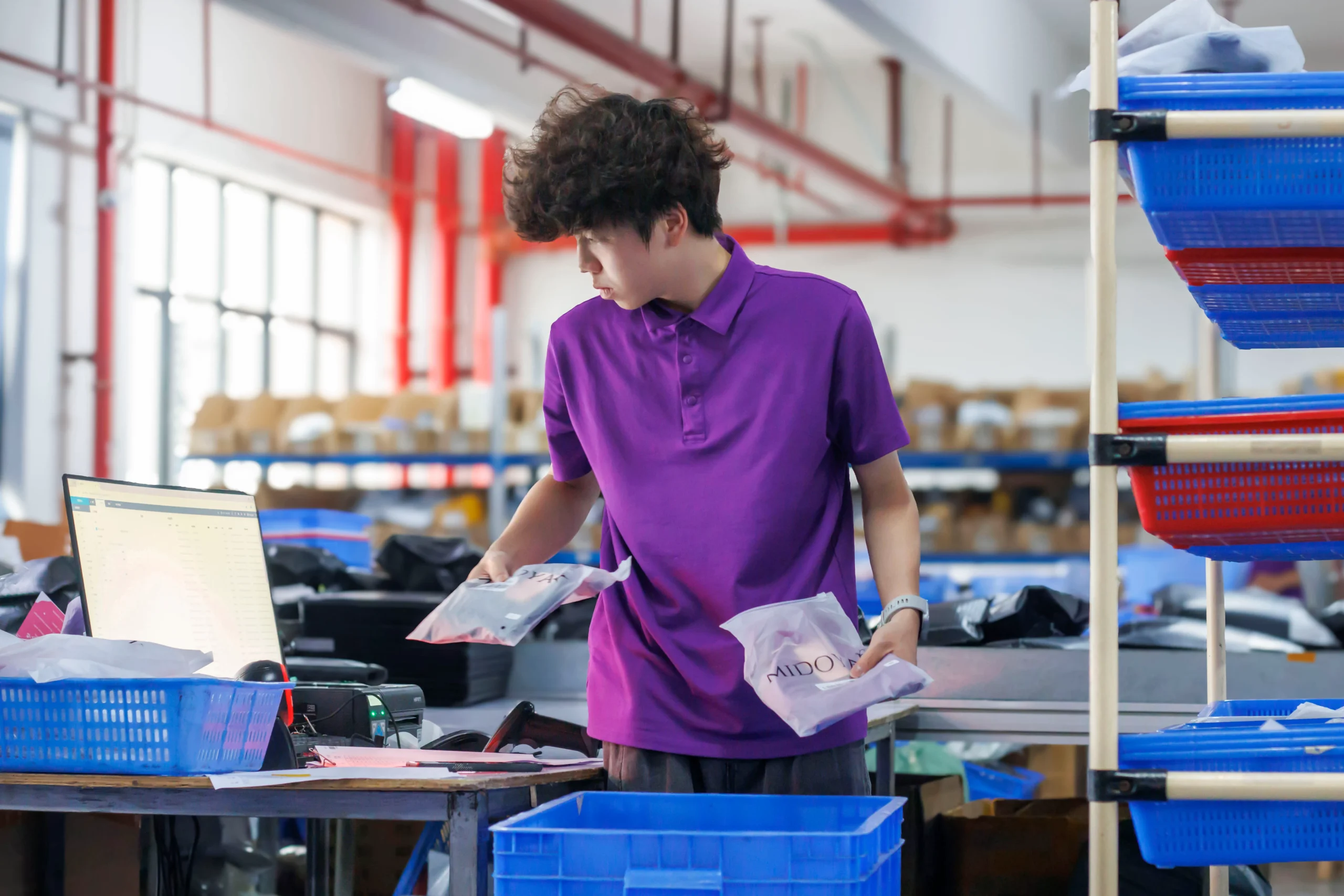 Fulfillment operations – inventory, packing and dispatch