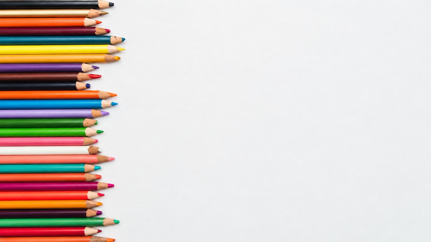 Assorted individual pencils illustrating the unit and variant scope of supplier price breaks