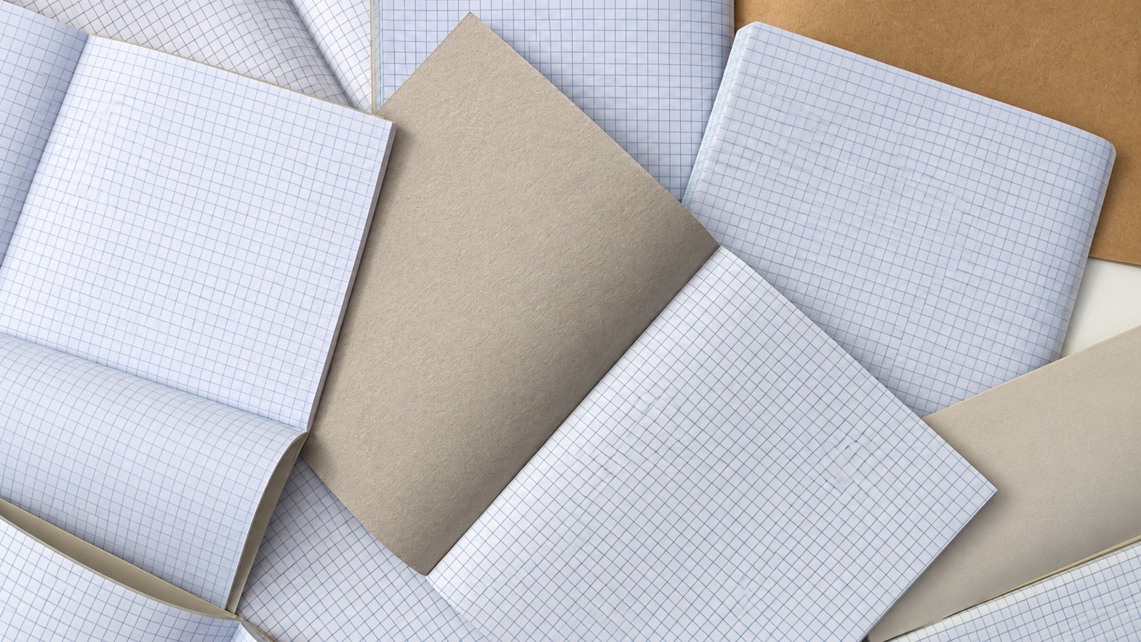 Notebook collection illustrating selected items in a product quote
